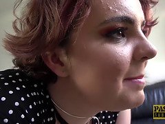 Bondage discipline sadomasochisme, Pijpbeurt, Gebondenheid, Brits, Dominatie, Vernedering, Natuurlijke tieten, Vibrator