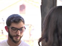 Anal, Gros seins, Brunette brune, Poilue, Italienne, Léchez, Chevaucher, Nénés