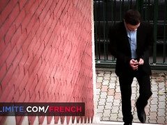 美人, デカ尻, カワイイ, 女 人男 人, フランス人, オフィス, 秘密の, 三人