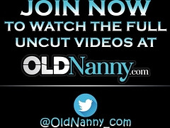 OLDNANNY Raunchy Mama Is Showing Off Her Huge Melons