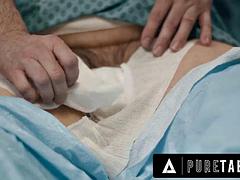 デカチン, デカパイ, フェラチオ, 中出し, ハードコア, 看護婦, オッパイの