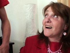 Europees, Handbeurt, Hardcore, Hd, Rijpe lesbienne, Trio