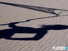 お尻, 美女, 茶髪の, 毛深い, アウトドア, オマンコ, 一人, オッパイの