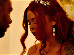 Спальня, Блондинки, Невеста, Собачьи, Межрасовый секс, Лизание, Киски, Тату