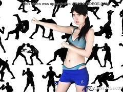 Asiático, Británico, Morena, Chino, Hd, Interracial, Lucha