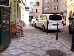 Платье, Эротика, Голышом, На природе, На публике, Соло, Сиськи, Влажная