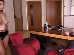 Kont, Brits, Sperma in gezicht, Hardcore, Ondergoed, Natuurlijke tieten, Kantoor, Kut duiken