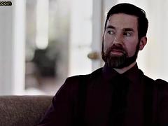 Enthousiasteling, Pijpbeurt, Schattig, Ondergoed, Gezichtspunt, Tieten likken