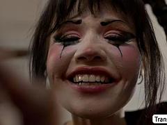 I got caught by my clown roommate masturbating