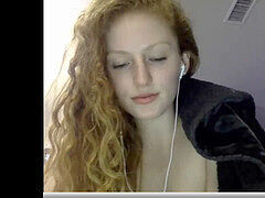 Enthousiasteling, Roodharige vrouw