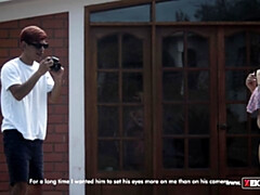 デカチン, デカパイ, ブロンド, フェラチオ, バック, Hd, ラティーナ, ラフ