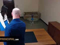 Sucer une bite, Gorge profonde, Branlette thaïlandaise, Hd, Seins naturels, Bureau, Professeur, Nénés