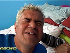 Cul, Sucer une bite, Tir de sperme, Branlette thaïlandaise, Hard, Chatte, Rugueux, Gicler