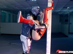 Anal, Cul à la bouche, Blonde, Sucer une bite, Queue, Français, Latex, Rasée