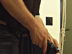 Leie, Blondine, Fesselspiele, Dildo, Fetisch, Hardcore, Reif, Spielzeuge