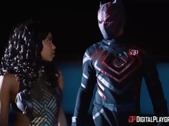 デカチン, 黒人, フェラチオ, イく瞬間, 顔射, キス, マスク, ティーン