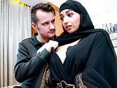 Muslim doll with big boobs Aaliyah Yasin rammed by huge boner