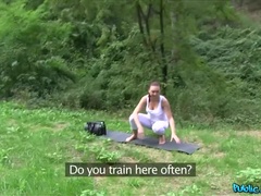 Leie, Blasen, Besamung, Im freien, Pov, Öffentlich, Muschi, Spanner