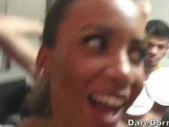 Dormitorio, Negro, Morena, Residencia universitaria, Corridas faciales, Pelirrojo, Afeitado, Adolescente