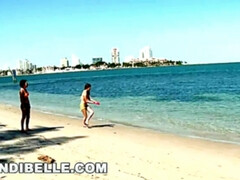 Пляж, Большая жопа, Блондинки, Брюнетки, Секс без цензуры, Хд, Молоденькие, Втроем