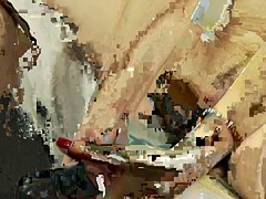 sheena ryder masturbates with her dildo in front of the camera