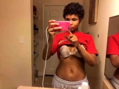 Amateur, Negro, Ébano, Sexo soft, Solo, Adolescente, Camara web