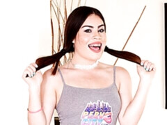 Grote lul, Pijpbeurt, Handbeurt, Likken, Masturbatie, Natuurlijke tieten, Tiener, Tieten likken