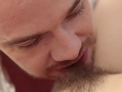 フェラチオ, 茶髪の, 指いじり, 毛深い, 手コキする, 自然山雀, ティーン, オッパイの