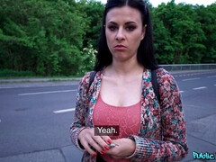 Amateur, Culo, Mamada, Morena, Polla, Al aire libre, Pov, Público