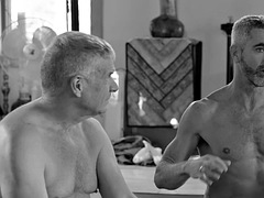 Schwul, Massage, Masturbation