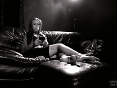 Bondage discipline sadomasochisme, Vrouw, Fetisj, Voeten fetish, Hd, Roken, Alleen, Tieten likken