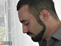 In den arsch, Grosse titten, Blasen, Handjob, Hardcore, Transfrau, Schlampe, Titten