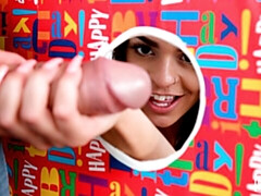 Anal, Grosse bite, Noire, Brunette brune, Trou de la gloire, Seins naturels, Adolescente, Nénés