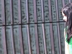 Blonde, Brunette brune, Masturbation, De plein air, Solo, Adolescente