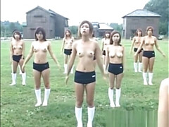Asiatisch, Japanische massage, Im freien, Öffentlich