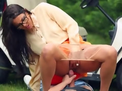 デカ尻, デカパイ, イく瞬間, 眼鏡, ハードコア, 淫乱熟女, 公共, オッパイの