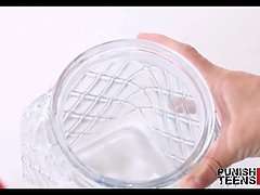 Sucer une bite, Bondage, Queue, Rugueux, Maigrichonne, Adolescente, Attachée, Nénés