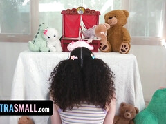 Pixie smalls is the sweetest fishnet ponytail sweetheart you’ll ever witness!