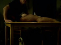 Leie, Sadomasochismus, Braunhaarige, Fetisch, Hintern versohlen