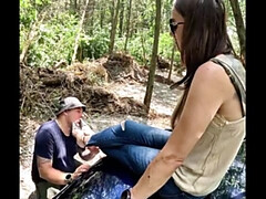 Amateur, Sadomasoquismo, Dominación, Dominacion femenina, Humillación, Amante, Al aire libre, Esclavo