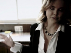 Blonde, Sucer une bite, En levrette, Européenne, Faciale, Hard, Hd, Pov