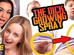 Grosser arsch, Grosser schwanz, Blondine, Blasen, Braunhaarige, Hundestellung, Orgasmus, Flotter dreier