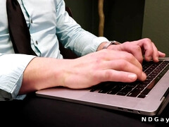 Anal, Sucer une bite, Homosexuelle, Branlette thaïlandaise, Branler, Bureau, Lécher le sphincter, Suçant