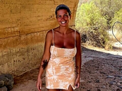 デカパイ, 口内発射, イく瞬間, 手コキする, なめる, 淫乱熟女, アウトドア, オッパイの