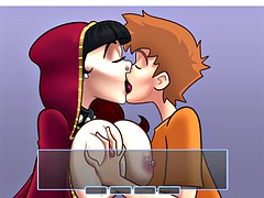 デカチン, デカパイ, キス, オッパイの