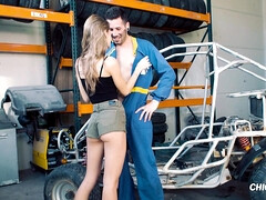 Tiffany Tatum, Kevin White Sexcapade In Bathroom - perky tits babe with hairy pussy Tiffany tatum