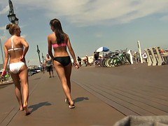 美女, ティーン, のぞき