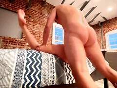 Gros cul, Blonde, Sucer une bite, Éjaculation interne, Doigter, Fait maison, Mère que j'aimerais baiser, Pov