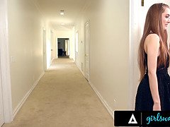 Hd, キス, レズビアン, なめる, 自然山雀, オマンコ, ティーン, オッパイの