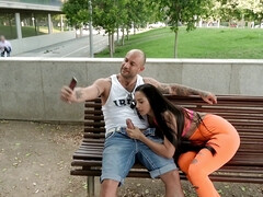 Gros cul, Noire, Sucer une bite, Européenne, Pieds, Léchez, Chatte, Nénés